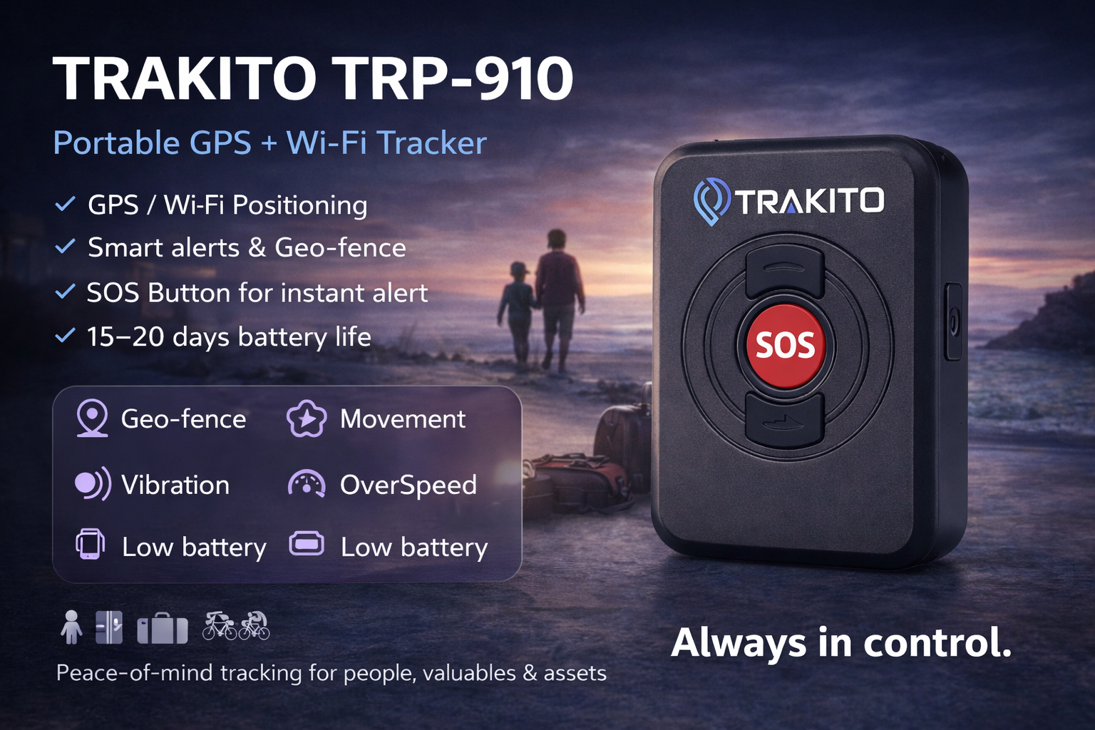 TRP-910 Personal Tracker